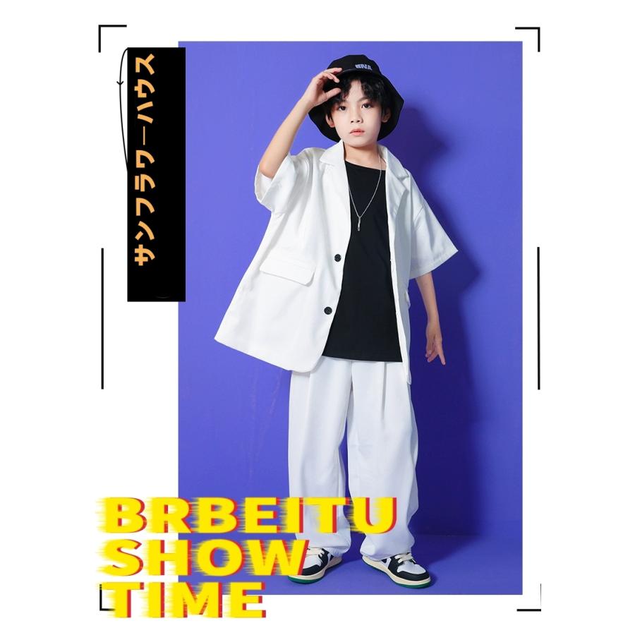 キッズ ダンス 衣装 トップス ジャケット 半袖 レッド ブラック キッズ ダンス 衣装 トップス ジャケット 半袖 レッド ブラック