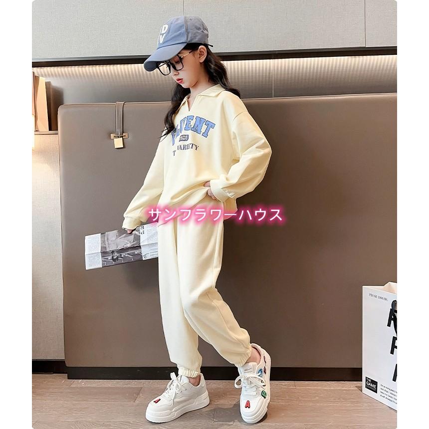 セットアップ 子供服 長袖 ジャージ ピンク パーカー フード付き 2点