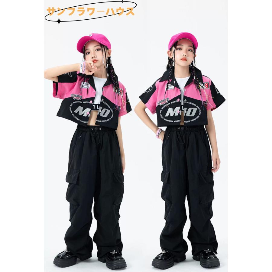 キッズダンス衣装 セットアップ 子供ダンス 衣装 ヒップホップ キッズ