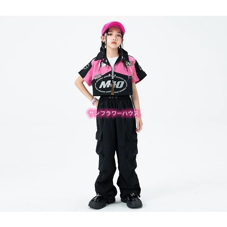 キッズダンス衣装 セットアップ 子供ダンス 衣装 ヒップホップ キッズ