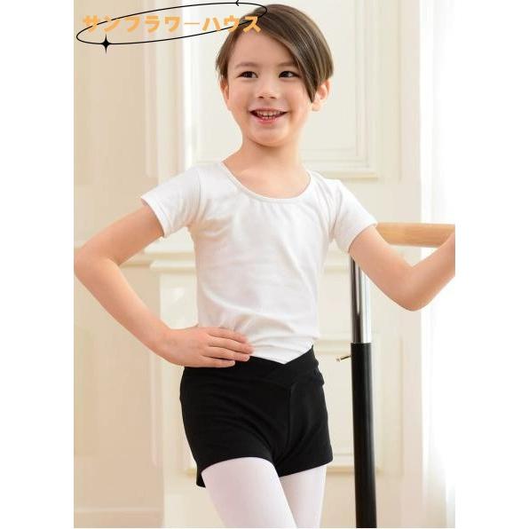 バレエ ボーイズ 男の子 Tシャツ バレエ衣装 トップス レッスン着