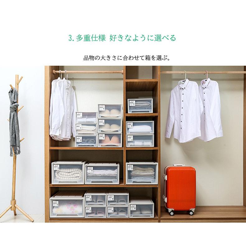 収納ボックス 衣装ケース 収納ケース 引き出し 衣類収納 押入れ収納 クローゼット スタッキング 積み重ね プラスチック製 Cdxw 18 サンフラワーハウス 通販 Yahoo ショッピング