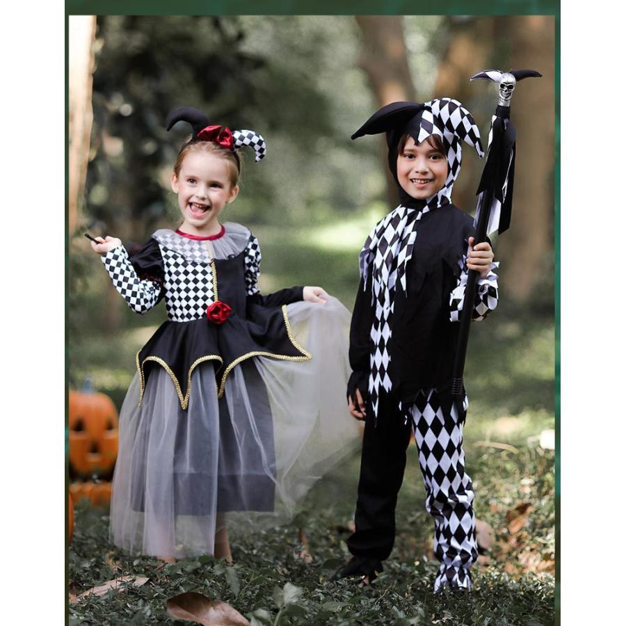 ハロウィン お楽しみ会 レクリエーション ピエロ キッズ 衣装 子供