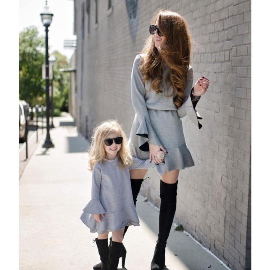 親子 ペアルック 親子コーデ お揃い 長袖 ワンピース 秋冬 ママと娘 親子ペア ペアルック 親子ペア 家族 プレゼント ヨーロッパ ファッション ワンピ Cyyoya 09 サンフラワーハウス 通販 Yahoo ショッピング