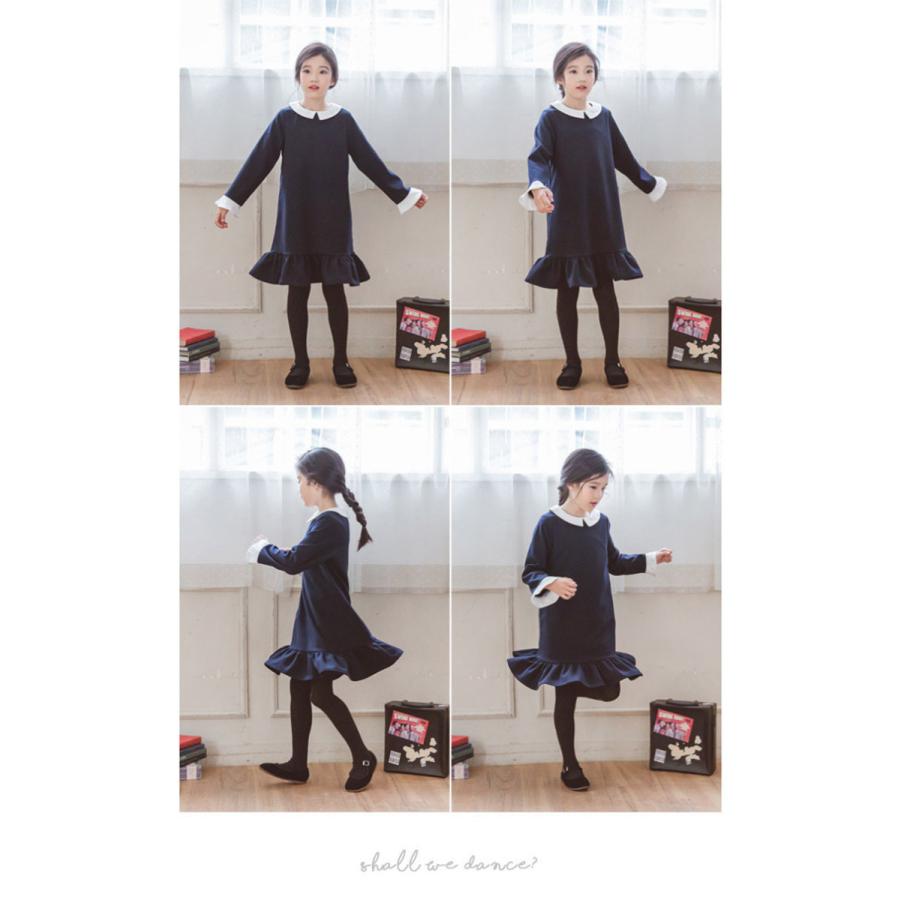 卒業式 スーツ ワンピース 女の子 入学式 レイヤード キッズ 子供 ネイビー 長袖 ワンピーススーツ ジュニア 入園式 卒服 学院コーデ 大きめ 韓国 Cyytz 40 サンフラワーハウス 通販 Yahoo ショッピング