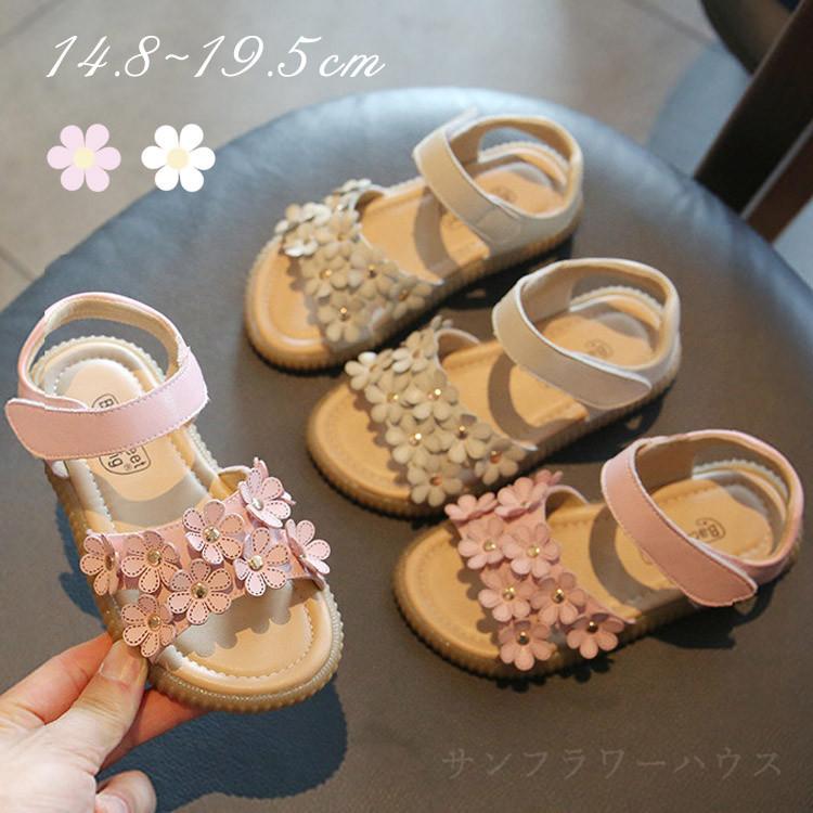 サンダル 子供 女の子 ビーチサンダル キッズサンダル 花 マジックテープ 子供用サンダル スポーツサンダル 夏 かわいい ピアノ発表会 シューズ 軽量 子供靴 Cyyxz 43 サンフラワーハウス 通販 Yahoo ショッピング
