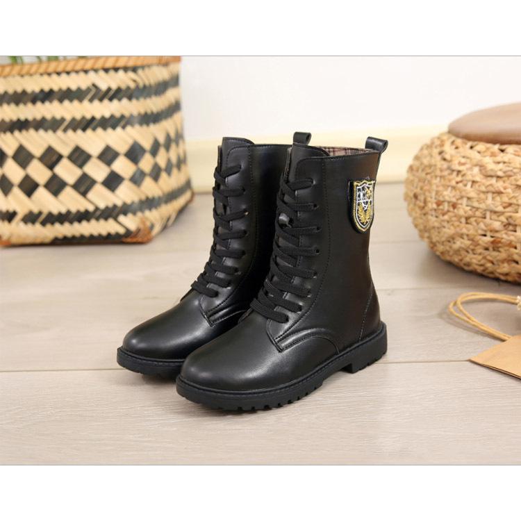 キッズ ダンス ダンスブーツ 編み上げ ブーツ 黒 スニーカー ダンス靴