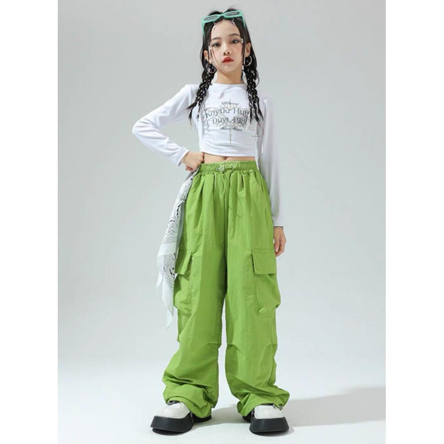 ダンス衣装 キッズ シャツ タンクトップ パンツ ヒップホップ 子供 女の子 Hiphop 団体服 大きい 応援団 イベント 発表会 演出服 韓国 Cyyyc 36 サンフラワーハウス 通販 Yahoo ショッピング