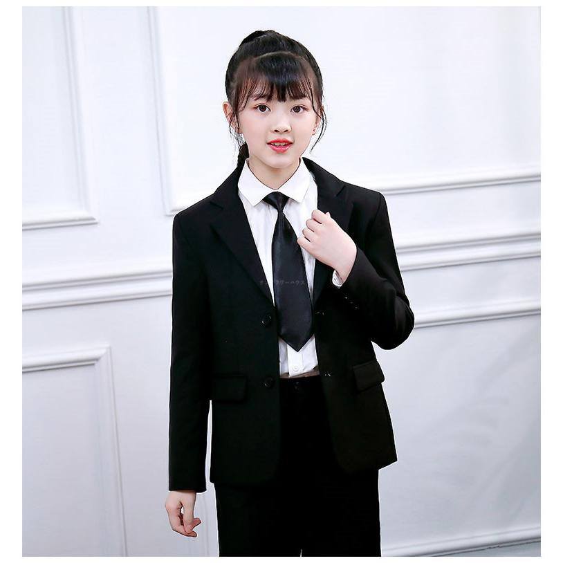 卒業式 フォーマル 女の子 パンツスーツ 入学式 子供服 ピアノ発表会  パンツスーツ ブラウス フォーマル 七五三 4点セット キッズ 結婚式 発表会 100 170｜sunflowerhouse｜11