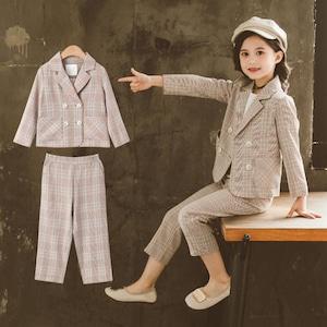 セットアップ ジャケット パンツ 150サイズ 女の子 フォーマルスーツ