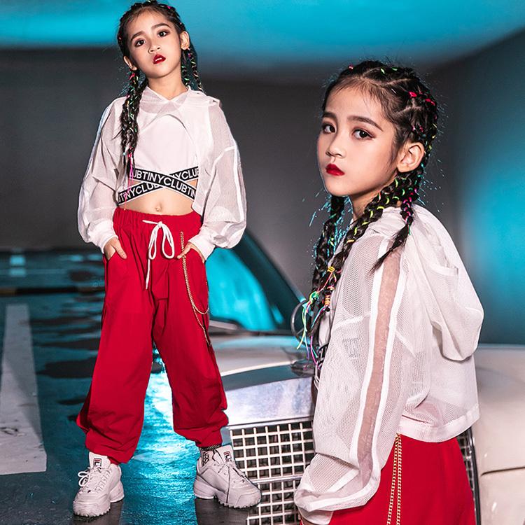 キッズ ダンス衣装 メッシュ 白 へそ出し トップス パーカー 赤 ダンス パンツ 韓国 ヒップホップ セットアップ Hiphop タンクトップ 長ズボン 単品販売 Goyhp 37 サンフラワーハウス 通販 Yahoo ショッピング