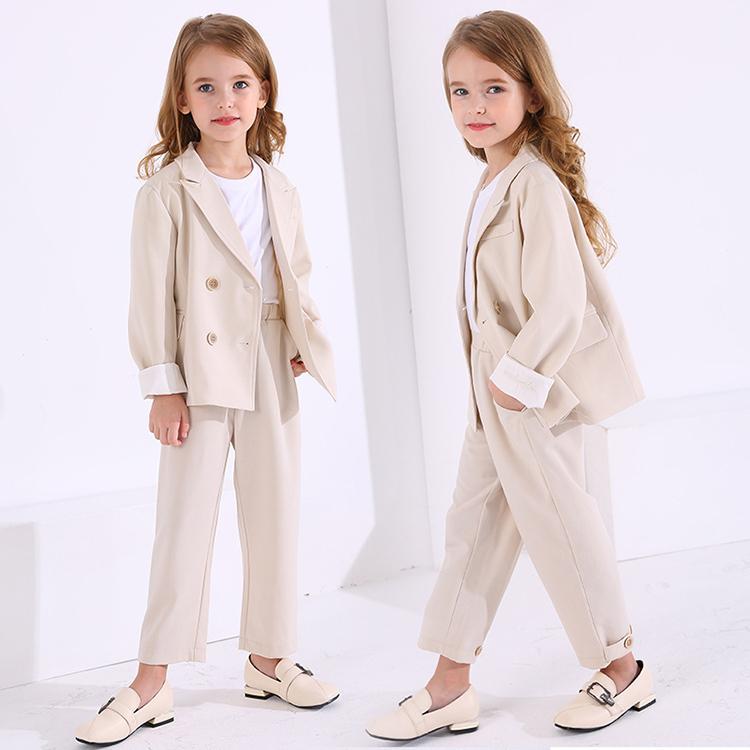 卒業式 パンツスーツ 女の子 2点セット販売 卒園式 スーツ 女の子 入学式 フォーマル ジュニア キッズ 子供スーツ 学園祭 結婚式 発表会 七五三 Goyst 17 サンフラワーハウス 通販 Yahoo ショッピング