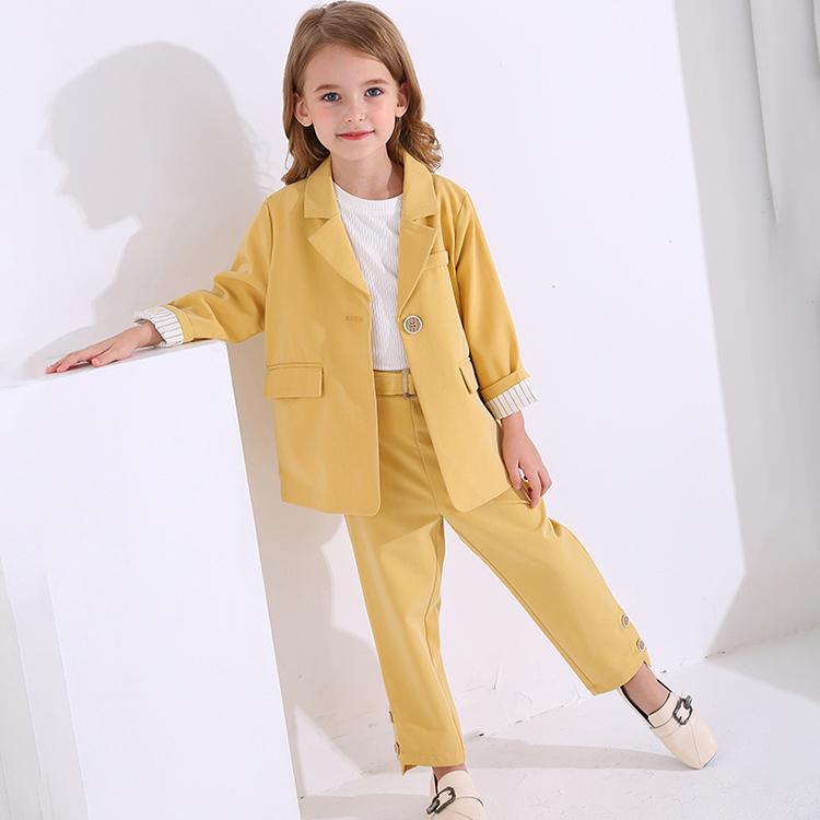 入学式 パンツスーツ 女の子 卒園式 スーツ 女の子 2点セット ジュニア 卒業式 結婚式 発表会 七五三 学園祭 キッズ 子供スーツ 100 170cm Goyst 24 サンフラワーハウス 通販 Yahoo ショッピング