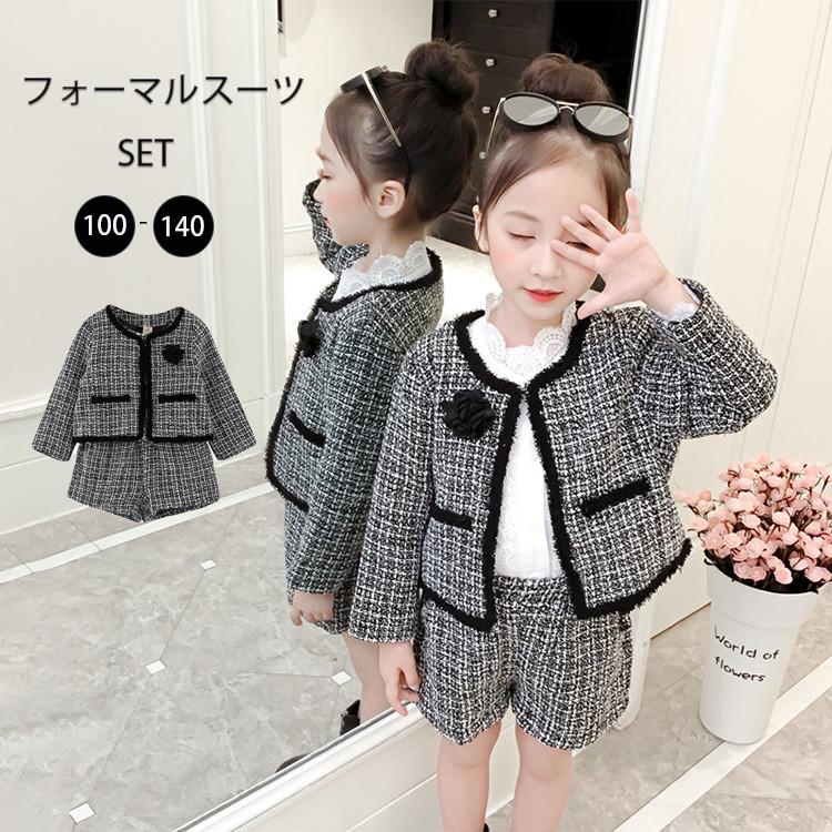 入学式 スーツ 女の子 ジャケット ショートパンツ 卒業式 卒園式 入園