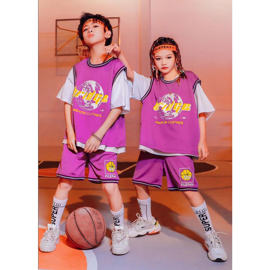 キッズダンス衣装 セットアップ バスケ服 紫 ベスト Tシャツ 半パンツ 緑 ストリートダンス 韓国 ヒップホップ 練習着 Hiphop ステージ衣装 演出服 発表会 団体 Lxyyridea 57a サンフラワーハウス 通販 Yahoo ショッピング