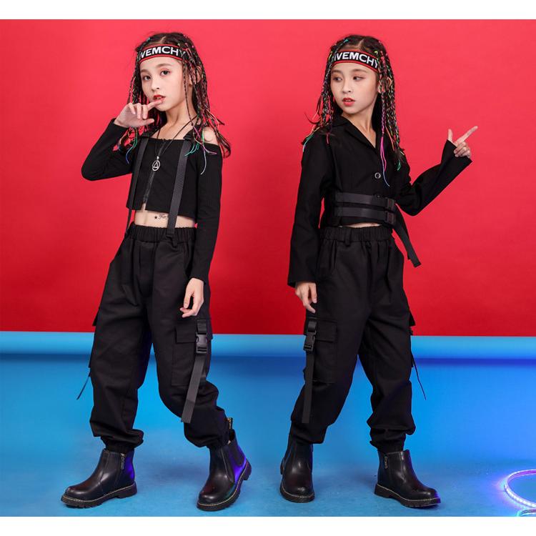 キッズ ダンス衣装 セットアップ へそ出し 長袖トップス 黒 タンクトップ カーゴパンツ ジャズダンス 韓国 ヒップホップ 女の子 派手 団体服 発表会 演出服 :lxyyridea-82a:サンフラワーハウス - 通販 - Yahoo!ショッピング キッズ ダンス衣装 セットアップ へそ出し 長袖トップス 黒 タンクトップ カーゴパンツ ジャズダンス 韓国 ヒップホップ 女の子 派手 団体服 発表会 演出服 :lxyyridea-82a:サンフラワーハウス - 通販 - Yahoo!ショッピング