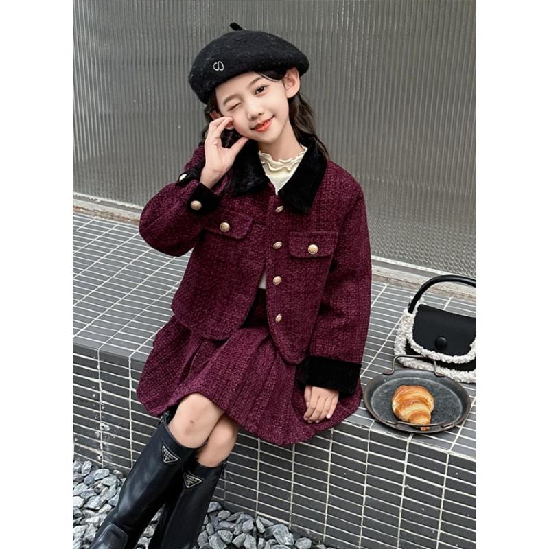 セットアップ 女の子 2点セット ジャケット スカート 卒業式 入学式