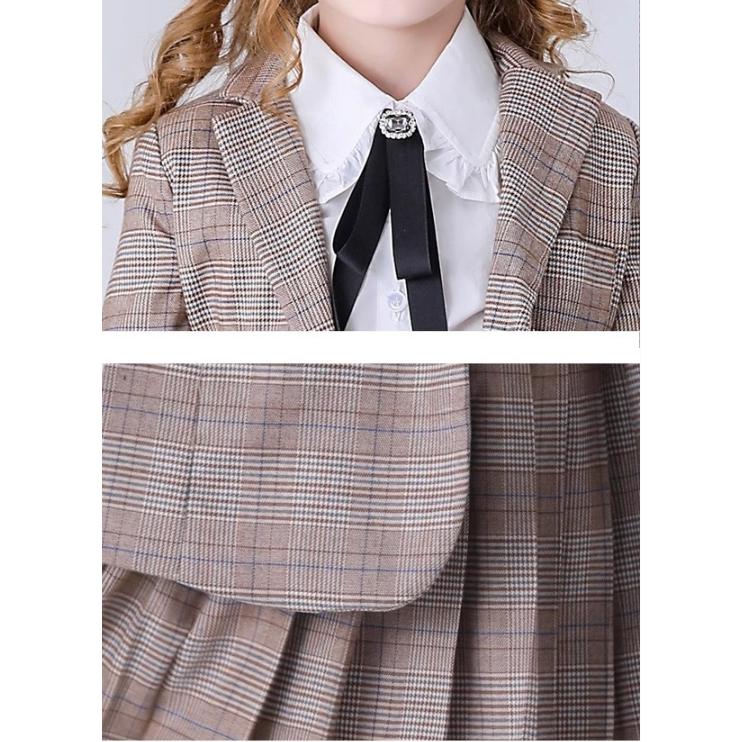 フォーマル衣装 イギリス風 150サイズ 女の子 2点セット 制服 入学式