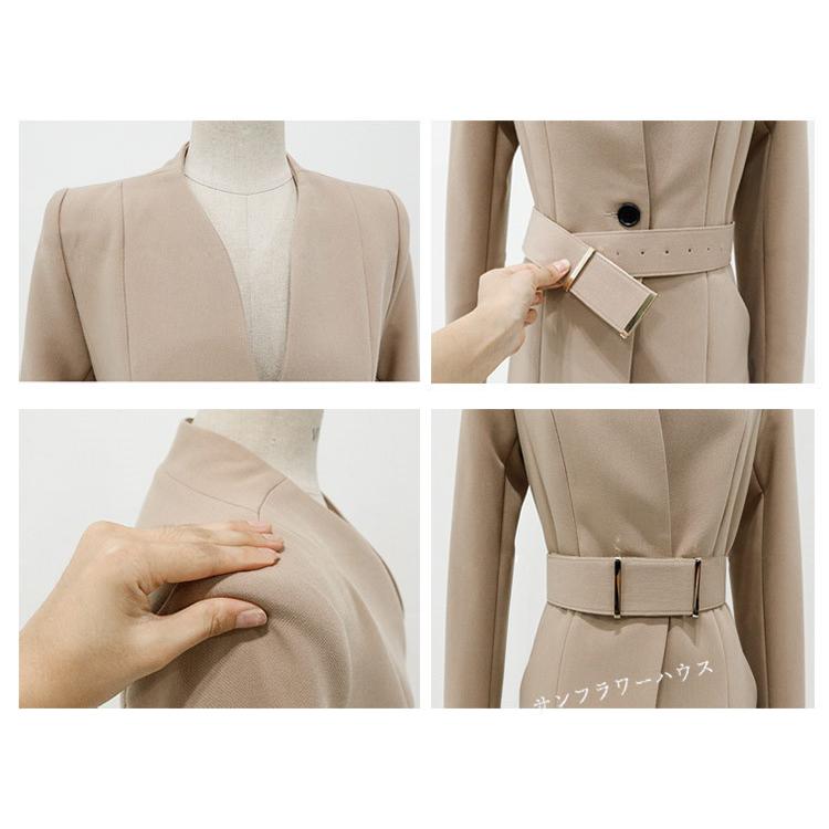 スーツ レディース 卒業式 入学式 セットアップ パンツ ジャケット 3点