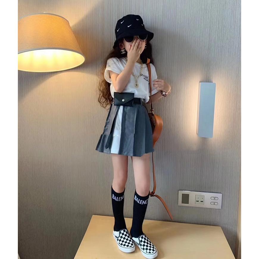 専門店 ダンス衣装 セットアップ キッズヒップホップ 韓国 かっこいい 黒 白 派手 2点セット Tシャツ 練習着 ダンス発表会 Jazz 韓国ファッション 90 170cm Materialworldblog Com