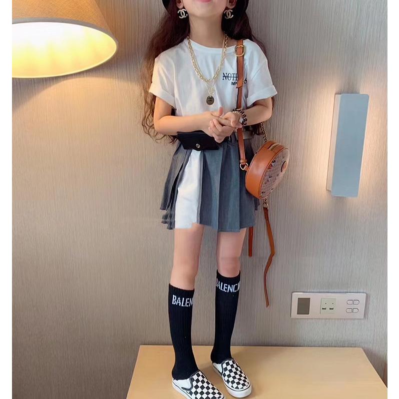 専門店 ダンス衣装 セットアップ キッズヒップホップ 韓国 かっこいい 黒 白 派手 2点セット Tシャツ 練習着 ダンス発表会 Jazz 韓国ファッション 90 170cm Materialworldblog Com