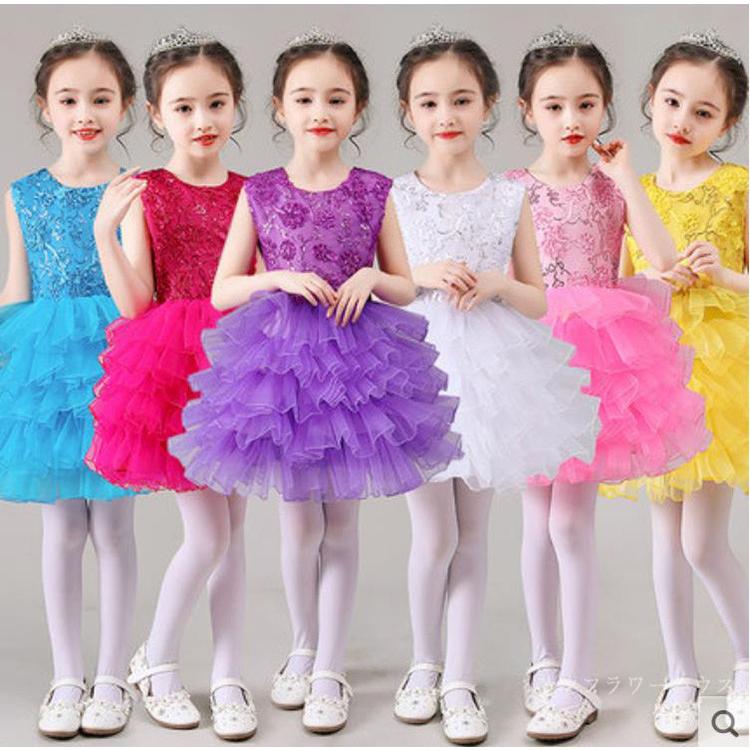 キッズダンス衣装 ガールズ 花柄 ワンピース 社交ダンス チアガール ステージ衣装 ダンス キッズ 演出用 発表会 応援団 キャラクター 子供服 100 160cm 合唱 Okoyc18 サンフラワーハウス 通販 Yahoo ショッピング