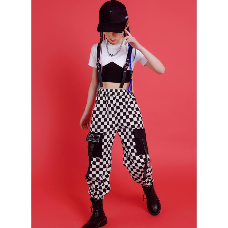 WEB限定】 キッズダンス衣装 チェック柄 セットアップ ヒップホップ チェック カーゴパンツ 韓国 かっこいい 黒 白 tシャツ へそ出し ステージ衣装 練習着 120 170 materialworldblog.com WEB限定】 キッズダンス衣装 チェック柄 セットアップ ヒップホップ チェック カーゴパンツ 韓国 かっこいい 黒 白 tシャツ へそ出し ステージ衣装 練習着 120 170 materialworldblog.com