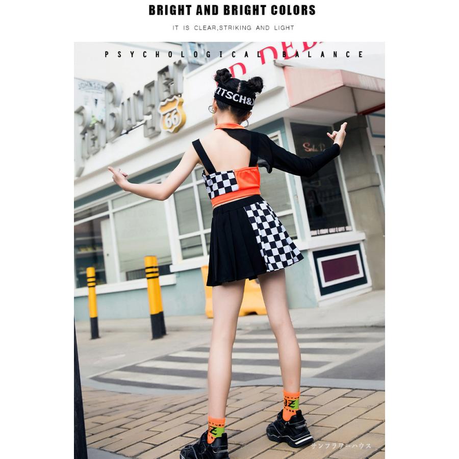 キッズ ダンス 衣装 セットアップ 韓国 かっこいい 派手 へそ出し チェック柄 ヒップホップ Hippop チアガール 女の子 スカート 発表会 練習着 1 170 Okoyc73 サンフラワーハウス 通販 Yahoo ショッピング