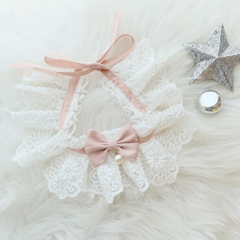 ねこ イヌ ペット 首輪 チョーカー アクセサリー リボン かわいい