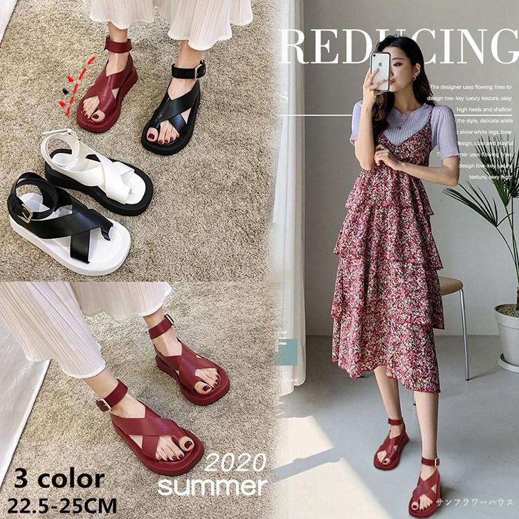 サンダル レディース 厚底 スポーツサンダル 夏 ウェッジソール 女性用 女の子 シューズ 靴 歩きやすい 履きやすい 疲れにくい カジュアル 美脚 おしゃれ Sl Xz45 サンフラワーハウス 通販 Yahoo ショッピング