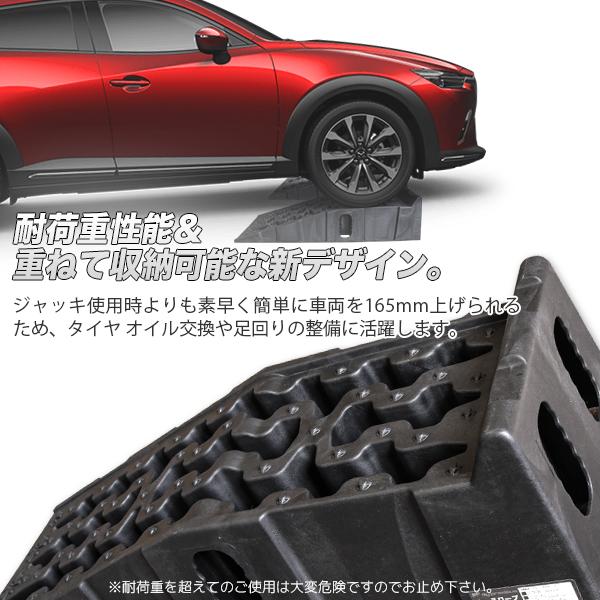 カースロープ 2台セット DL6215P 対応車重6t バス・トラック対応