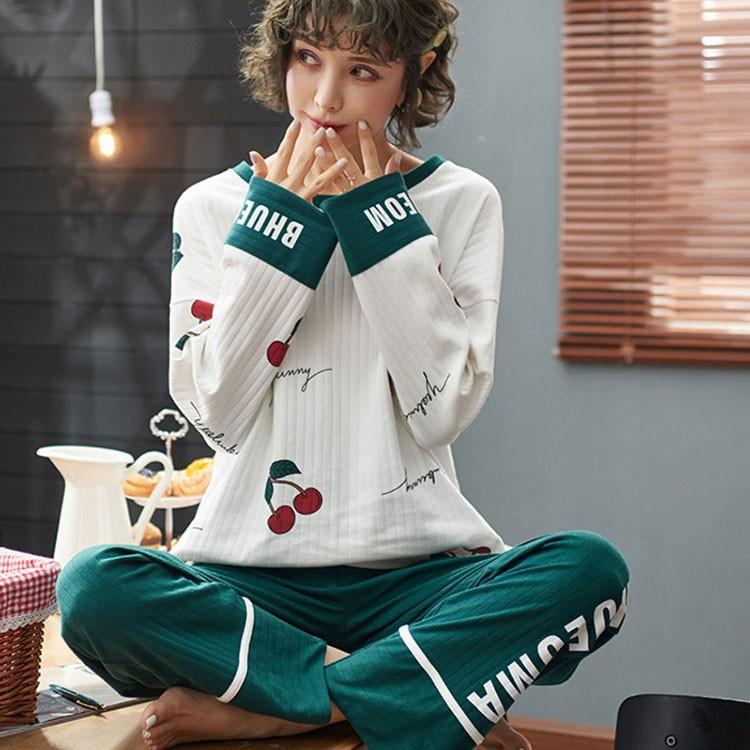 パジャマ ルームウェア レデイース セットアップ 2点セット 秋 春 冬 寝巻き パジャマ 部屋着 長袖 寝間着 上下セット 可愛い 韓国風 激安 Yhsy 10 サンフラワーハウス 通販 Yahoo ショッピング