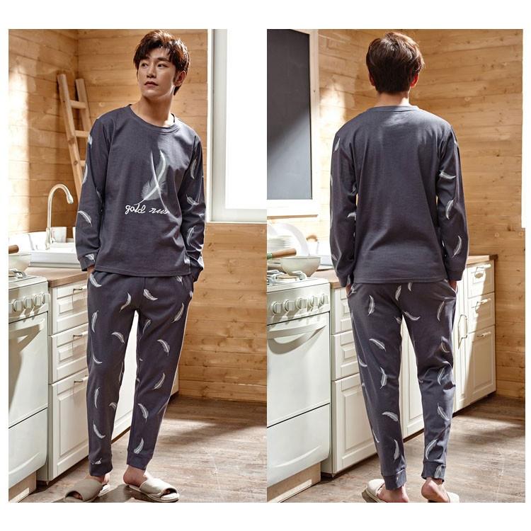 ルームウェア メンズ パジャマ 春 夏 メンズパジャマ 長ズボン 長袖 紳士 前開き 上下セット ナイトウェア 男性 部屋着 寝間着 春秋用 ギフト プレゼント Yhsy 28 サンフラワーハウス 通販 Yahoo ショッピング