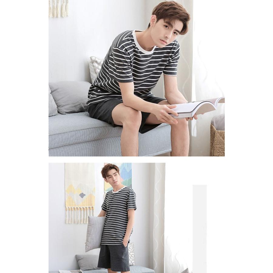 パジャマ メンズ ルームウェア 夏 Tシャツ メンズパジャマ 半袖 紳士 綿100 上下セット ナイトウェア 男性 部屋着 寝間着 夏用 ギフト プレゼント Yhsy 72 サンフラワーハウス 通販 Yahoo ショッピング