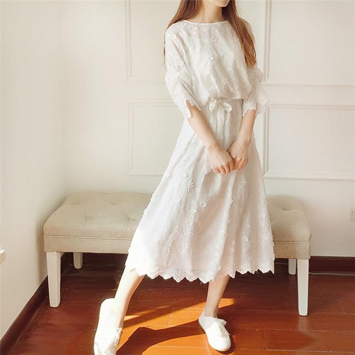 ワンピース レディース 春 夏ワンピース マキシ丈 きれいめ 白 シフォンワンピース ロング 韓国風 セクシー 着痩せ オシャレ 上品 新作 Yhxq 06 サンフラワーハウス 通販 Yahoo ショッピング