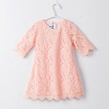 子供服 ワンピース 女の子 花柄ワンピース レースワンピース キッズ服 