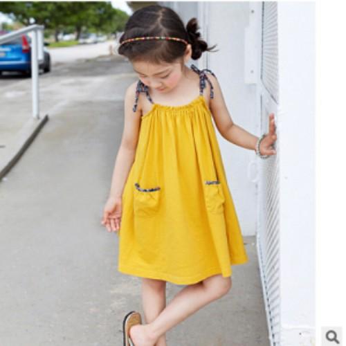 子供ワンピース キャミワンピース オフショルダー 女の子服 ビーチウェア キッズ 子供服 肩出し 夏 黄色 ノースリーブ 100 110 1 130 140 Sunflowerkids 通販 Yahoo ショッピング