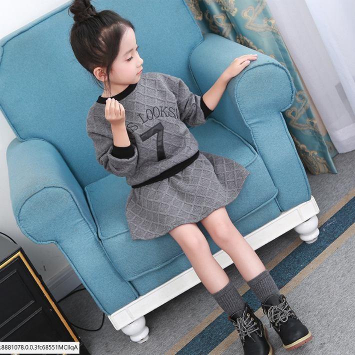 子ども服 スカートセット 女の子 キッズ セット服 長袖Tシャツ 赤