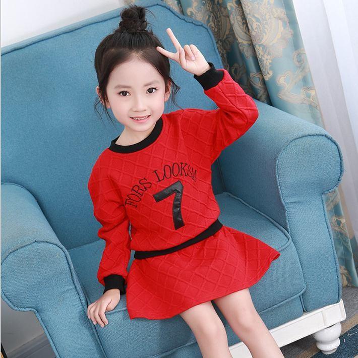 う*に様 [サイズ100]ブランド女の子スカート10点セット 子ども服 スカートセット 女の子 キッズ セット服 長袖Tシャツ 赤