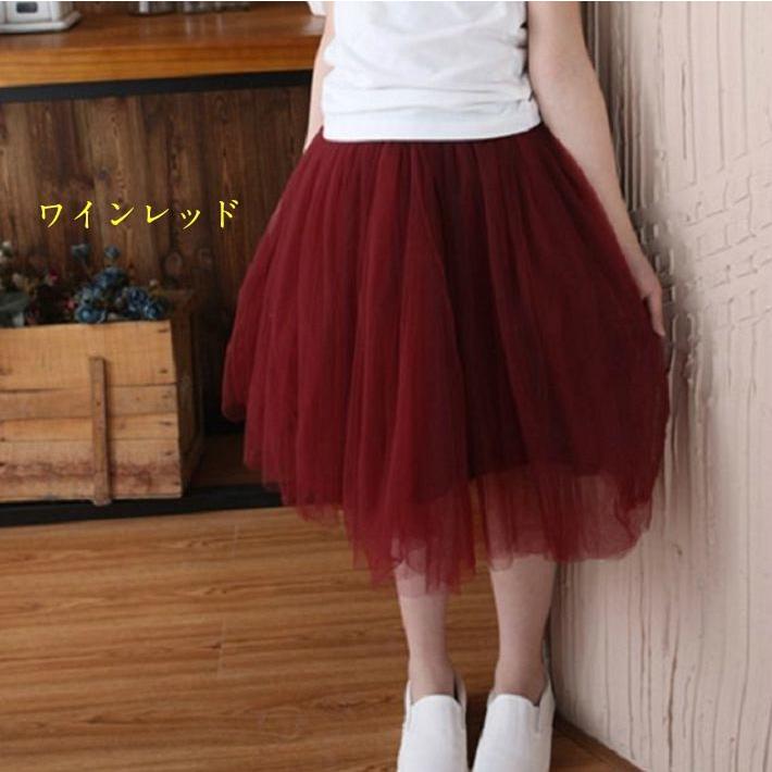 チュールスカート 子供服 女の子 キッズ服 韓国子供服 ミニスカート