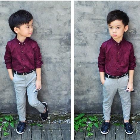 子供服 シャツ 男の子 カッターシャツ キッズ 韓国子供服 白 ネイビー