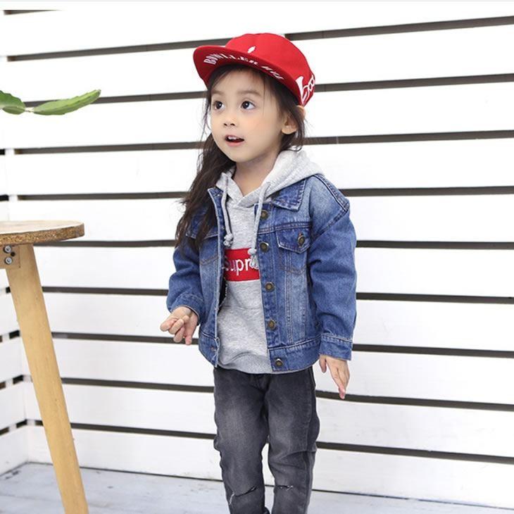 子ども服 デニムジャケット 女の子 韓国子供服 男の子 キッズ 上着 