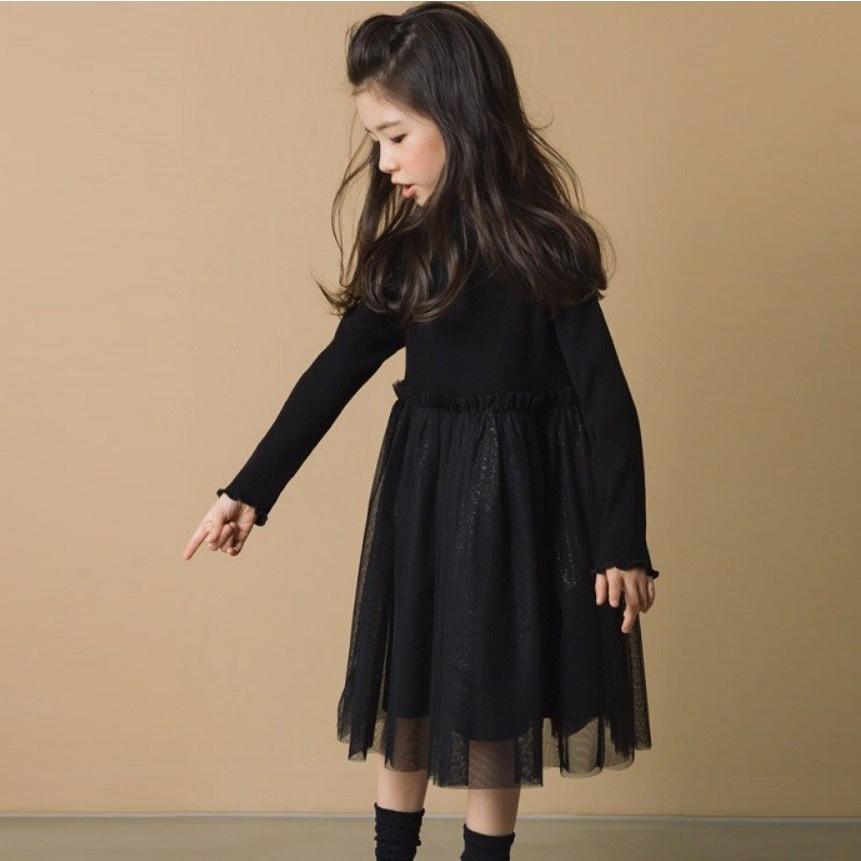 ワンピースドレス 子供服 女の子 長袖 ロングワンピース キッズ
