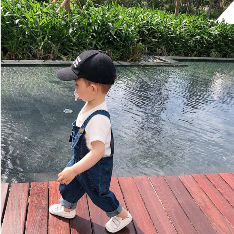 オーバーオール 子供服 男の子 デニムオーバーオール ストレッチ