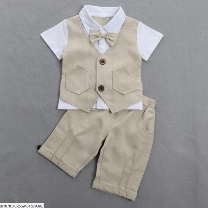 子供服 フォーマル上下セット 男の子 子どもスーツ ベビースーツ ベスト風 可愛い 結婚式 誕生日会 出産祝い お宮参り 80 90 100 110cm 1cm Sf Mf 001 Sunflowerkids 通販 Yahoo ショッピング