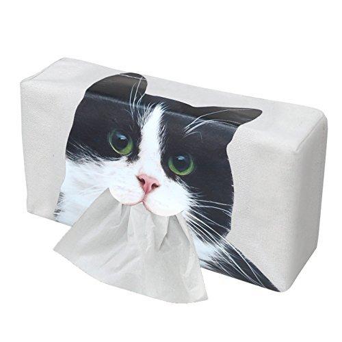 割引も実施中 口からティッシュが出る かわいい ネコ の Me324 ティッシュケース ハチワレ