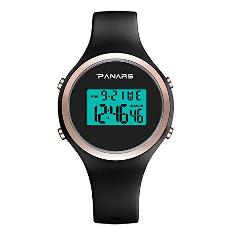 通販 激安 デジタル 腕時計 レディース ガールズ時計 学生ストップウォッチ Led バックライト 夜光インデックス 50m防水 薄型ファッション おし