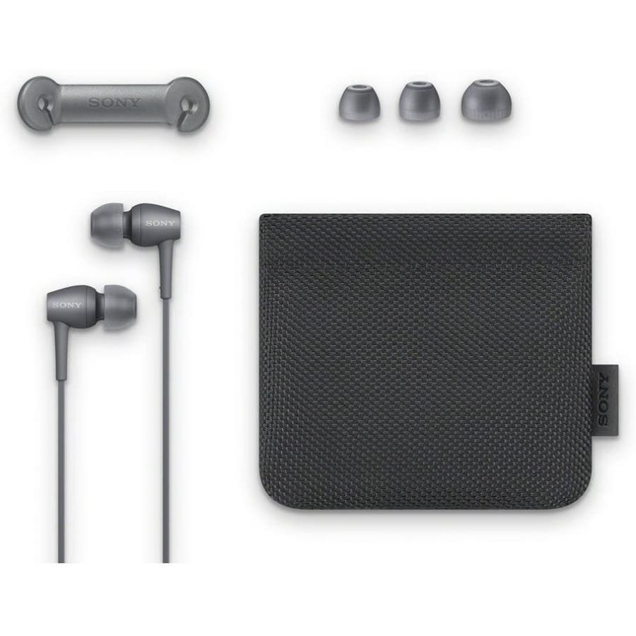 ソニー イヤホン h.ear in 2 IER-H500A : ハイレゾ対応 カナル型 リモコン・マイク付き 2017年モデル グレイッシュ ソニー イヤホン ear in IER H500A ハイレゾ対応 カナル型 リモコン マイク付き 2017年モデル グレイッシュ