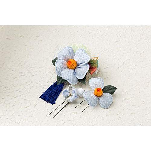 全品送料無料 粋花 Suika ちりめん椿コーム Uピンセット 4144 空色 春夏新色 Www Technet 21 Org