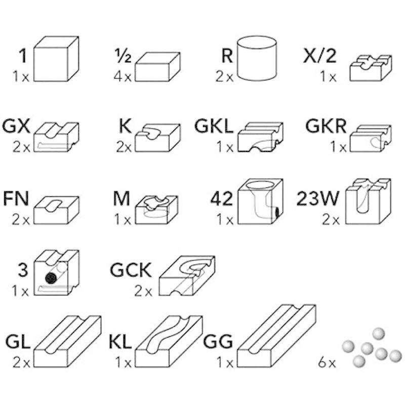 超特盛ミラクルプライス キュボロ (cuboro) キュボロ クゴリーノ スタート 【L2744748917】(16872円)